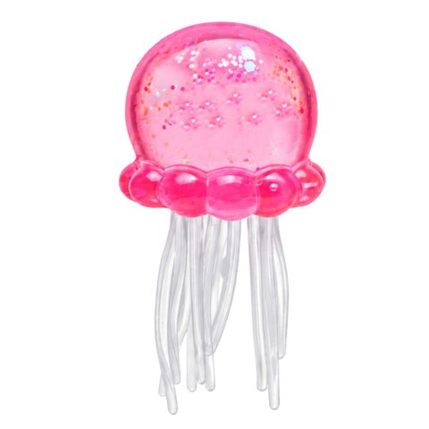 Gniotek Antystresowy Elastyczna Ośmiornica Brokatowa Squishy Kolorowa 9cm