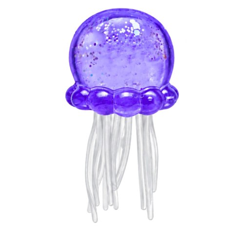 Gniotek Antystresowy Elastyczna Ośmiornica Brokatowa Squishy Kolorowa 9cm