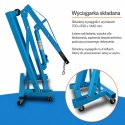 HYDRAULICZNY ŻURAW WARSZTATOWY UDŹWIG DO 2 TON PODNOŚNIK SKŁADANY BITUXX