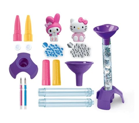 Idea Art Zestaw Mini Fabryka Długopisów Hello Kitty i Przyjaciele Hello Kitty i My Melody Clementoni 18433