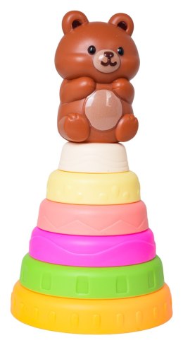 Kolorowa Miękka Piramida Misiu