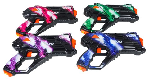 Zestaw Pistoletów Laserowych z Tarczami i Czujnikami Na Pasek