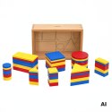 Drewniane Klocki logiczne Figury geometryczne Viga Toys