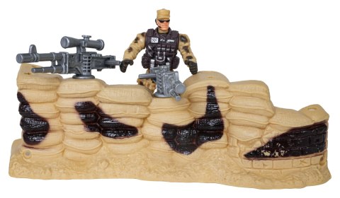 MEGA Zestaw Militarny z Figurkami i Pojazdami