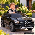 Mercedes GLC COUPE Concept Auto na akumulator 4x4 CZARNY, Światła, Dźwięki, Pilot, Koła EVA