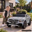 Mercedes GLC COUPE Concept Auto na akumulator 4x4 SREBRNY, Światła, Dźwięki, Pilot, Koła EVA