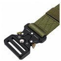 Taktyczny Pas Militarny Solidny Parciany Klamra Quick Release 120 x 3,8cm