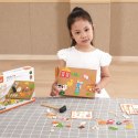 VIGA Przybijanka Drewniana Farma Tablica Korkowa Montessori