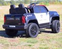 JEEP POLICYJNY NA AKUMULATOR, MIĘKKIE SIEDZENIE, MĘKKIE KOŁA. DLA 2 DZIECI 800W/JC604