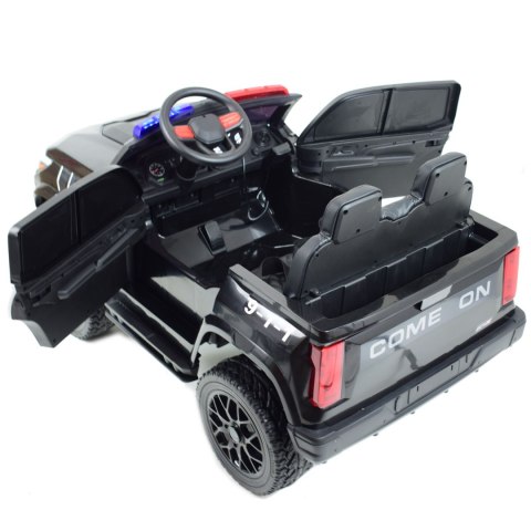 JEEP POLICYJNY NA AKUMULATOR, MIĘKKIE SIEDZENIE, MĘKKIE KOŁA. DLA 2 DZIECI 800W/JC604