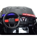 JEEP POLICYJNY NA AKUMULATOR, MIĘKKIE SIEDZENIE, MĘKKIE KOŁA. DLA 2 DZIECI 800W/JC604