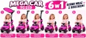 JEŹDZIK, ODPYCHACZ, POJAZD NA AKUMULATOR MEGA CAR - SPRZĘGŁO, DASZEK/TC219