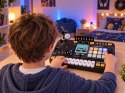 Kontroler MIXER DJ Podświetlana konsola dla dzieci + mikrofon ZA6303