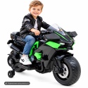 SUPER ŚCIGACZ 12 V, NOWOCZESNA BRYŁA, GAZ W MANETCE, DWA SILNIKI, KOŁA EVA/MOTOR-H