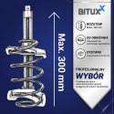 Ściągacz sprężyn zawieszenia samochodowego 3 pary szczęk 80-190 mm w walizce
