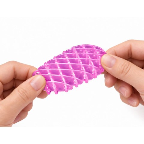 Zabawka Fidget Fioletowa Antystresowa Elastyczna Sensoryczna 5cm