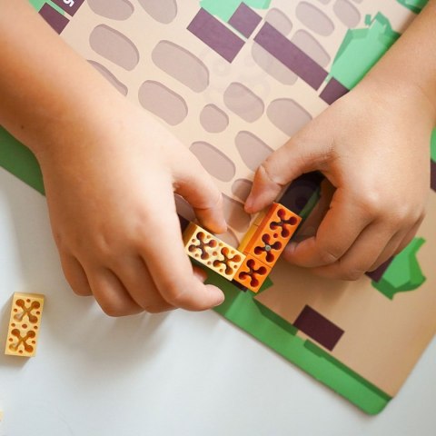 Zamek z Cegiełek 3w1 506 el. Figurki Zestaw Konstrukcyjny DIY dla Dzieci