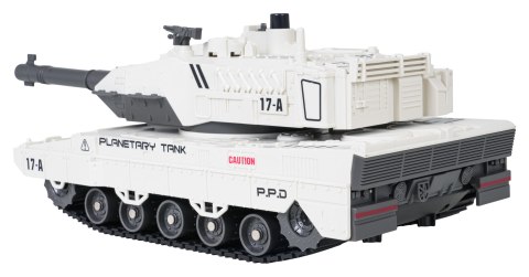 Czołg R/C Biały z Funkcją Strzelania