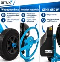 Betoniarka elektryczna BITUXX 160 l 650 W do betonu i zapraw