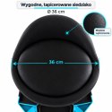 Stołek warsztatowy BITUXX Pro Line z regulacją wysokości 43-53 cm, wygodnym siedziskiem, 4 kółka