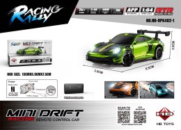 Auto R/C Do MINI Drift 1:64 SmokeRacer Zielony