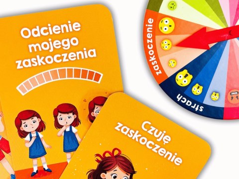 Kapitan Nauka Montessori Karty obrazkowe EMOCJE - karty i poradnik GR0908