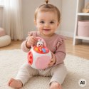 WOOPIE BABY Pianinko Króliczek Edukacyjny Dla Dzieci Różowy