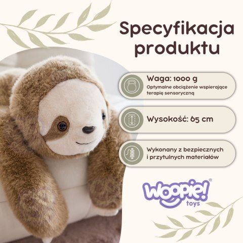 WOOPIE Leniwiec Obciążeniowy Pluszak Sensoryczny 1kg