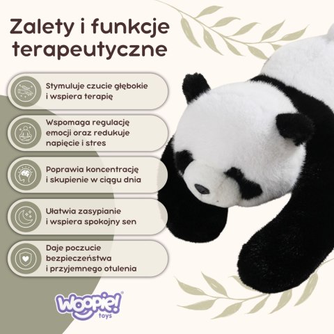 WOOPIE Panda Miś Obciążeniowy Sensoryczny 2,5kg