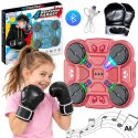 WOOPIE Tarcza Bokserska Inteligentna Muzyczna Bluetooth RÓŻOWA 11 el.
