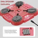 WOOPIE Tarcza Bokserska Inteligentna Muzyczna Bluetooth RÓŻOWA 11 el.