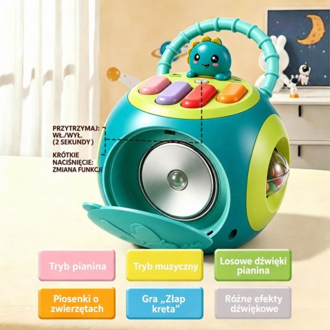 Woopie Interaktywna Kula Edukacyjna Montessori Pianinko