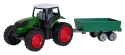 Traktor Zielony z Przyczepą