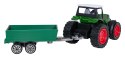 Traktor Zielony z Przyczepą