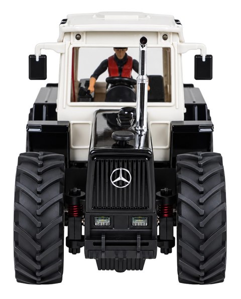 Traktor Biały 1:24 z Pilotem Mercedes Benz