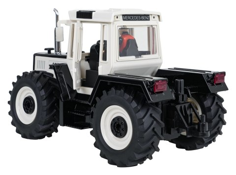 Traktor Biały 1:24 z Pilotem Mercedes Benz