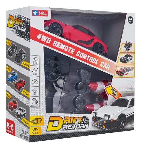 Auto Do Driftu SPEED + Akcesoria Czerwone