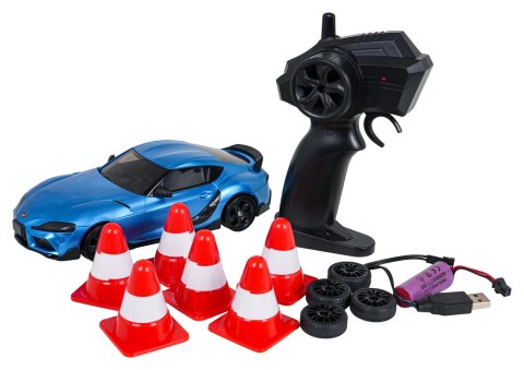 Auto Do Driftu SPEED + Akcesoria Niebieskie