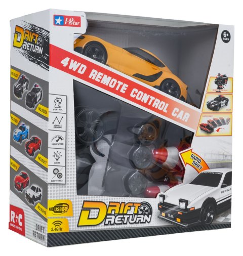 Auto Do Driftu SPEED + Akcesoria Żółte