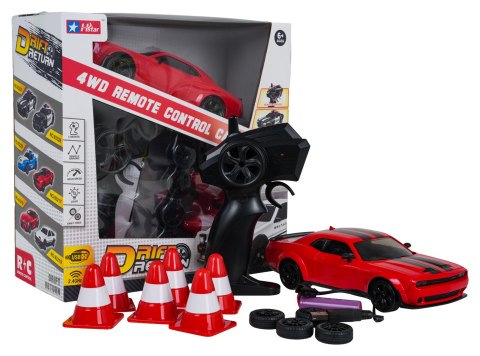 Auto Do Driftu SPORT + Akcesoria Czerwone