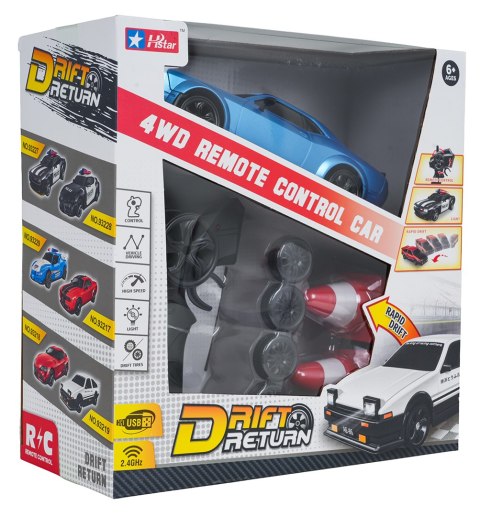Auto Do Driftu SPORT + Akcesoria Niebieskie