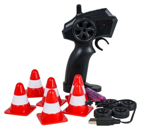 Auto Do Driftu SPORT + Akcesoria Żółte
