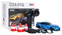 Auto R/C Do Drift WolfSlide 1:24 + Akcesoria Niebieskie