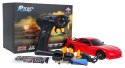 Auto R/C Do Driftu TurboSlide 1:18 z Podświetleniem Czerwone