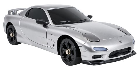Auto R/C Do Driftu TurboSlide 1:18 z Podświetleniem Srebrne