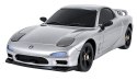 Auto R/C Do Driftu TurboSlide 1:18 z Podświetleniem Srebrne