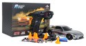 Auto R/C Do Driftu TurboSlide 1:18 z Podświetleniem Srebrne