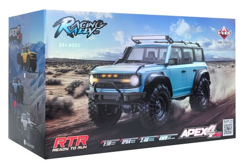 Auto R/C Terenowe RTR APEX 4 1:16 Niebieskie