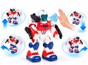 Robot zdalnie sterowany sterowany pilotem i gestami - para wodna RC0807