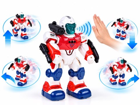 Robot zdalnie sterowany sterowany pilotem i gestami - para wodna RC0807